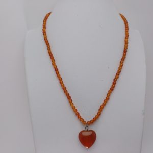 Collar en agata "Elegante"