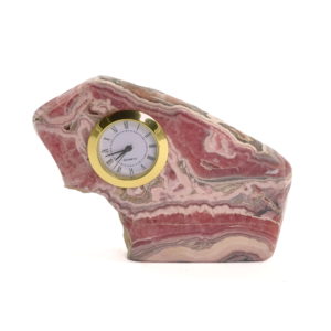 Reloj en rodocrosita