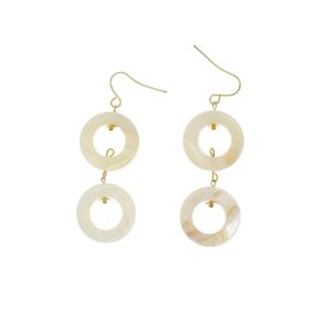Pendientes para mujer en nacar