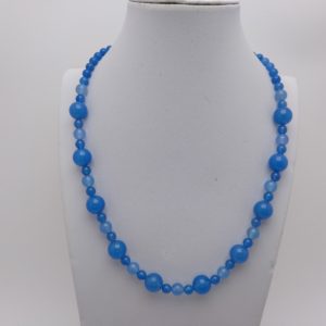 Collar en cuarzo azul "RADIANTE"