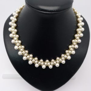 Collar en perlas Republica Checa "Elegante"