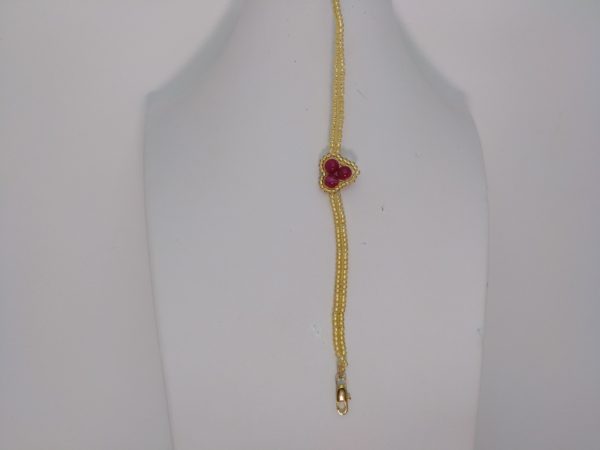 Pulsera Con Esferas De Agata &Quot;Elegante&Quot;