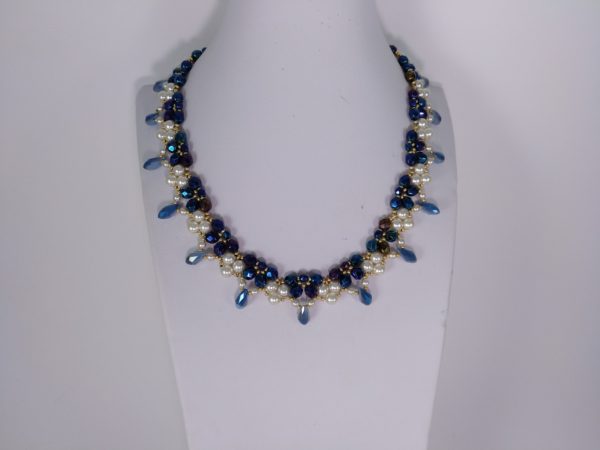 Collar Para Mujer Facetado Y Perlas &Quot;Elegante&Quot;