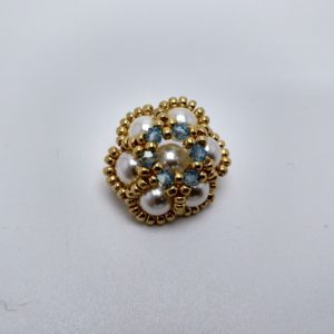 Broche para mujer en perlas "Unico" y "Elegante"
