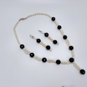 Collar en azabache "Elegante"