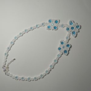 Collar de mujer en agua marina "Radiante"