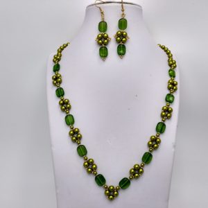 Collar con pendientes para mujer "Deslumbrante"