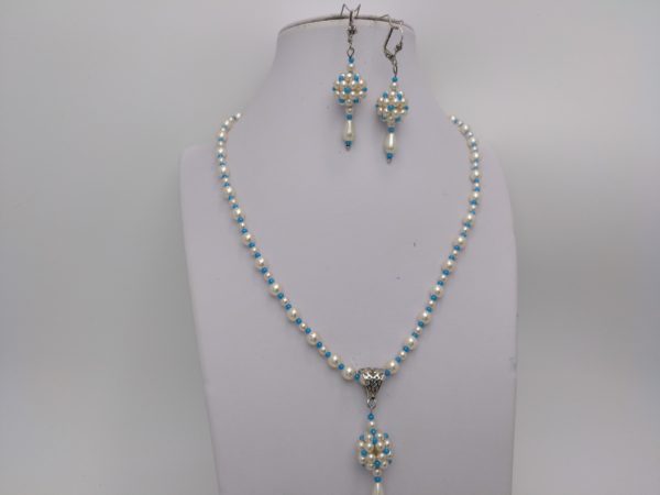 Collar, Con Pendientes Para Mujer &Quot;Elegante&Quot;