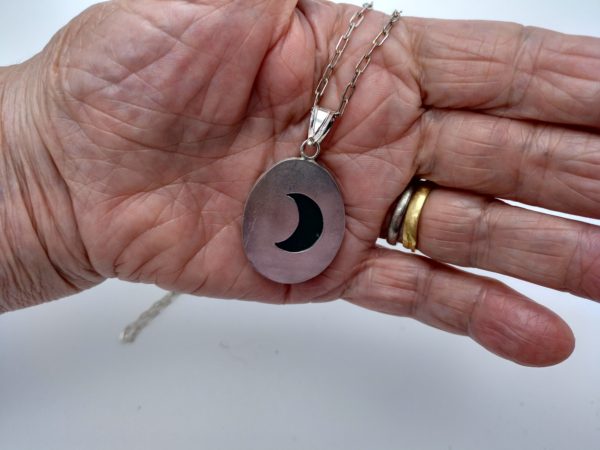 Colgante En Plata Con Cuarzo &Quot;Elegante&Quot; - Imagen 3