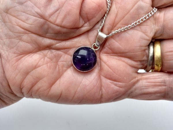 Colgante En Amatista &Quot;Elegante&Quot; - Imagen 2