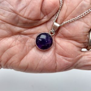 Colgante en amatista "Elegante"