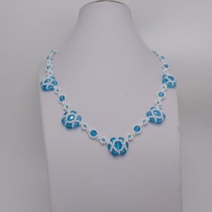Collar facetados de Bohemia "Elegante"