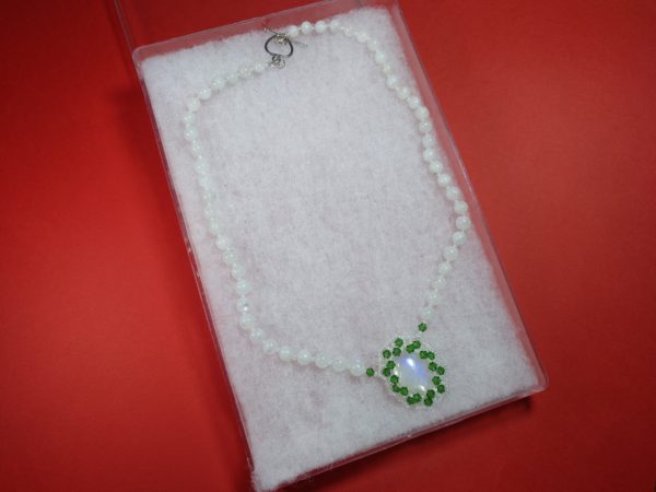 Collar Con Piedra Luna Exclusivo - Imagen 3